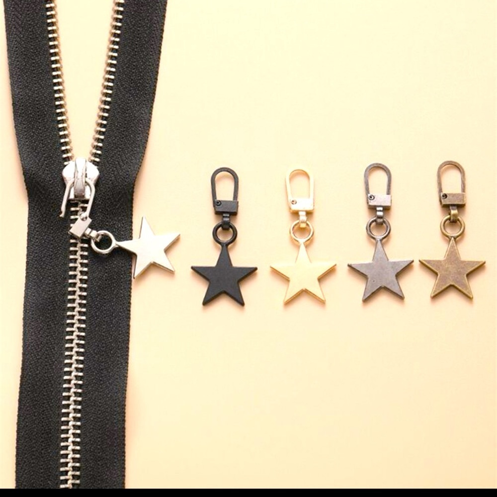 NIP Zipper Pull Star and Heart Listing for i pack - Picture 1 of 6